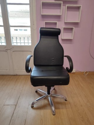 Butaca de estética negra