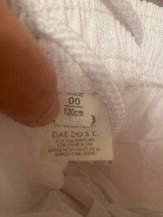 Traje Taekwondo Talla 0 (130cm)