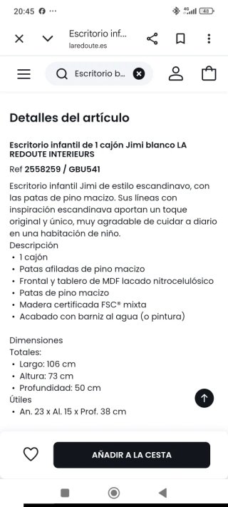 Escritorio La Redoute