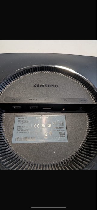 Monitor Samsung Odyssey 24 Negro curvo