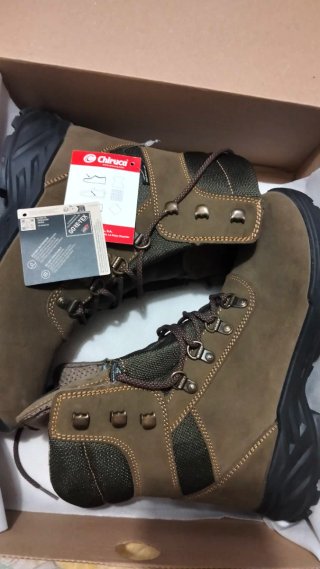 Botas Chiruca Torcaz Marrones y Verdes.
