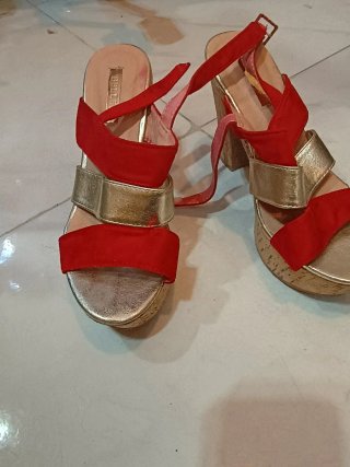 Sandalias de cuña mujer