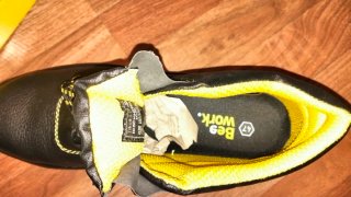 Botas de Seguridad Bee Work Negras y Amarillas