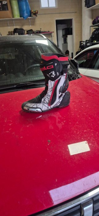 Botas Moto BELA GP-1 Talla 46 Negras