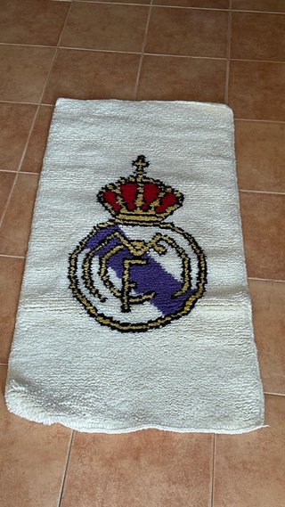Alfombra Real Madrid Lana