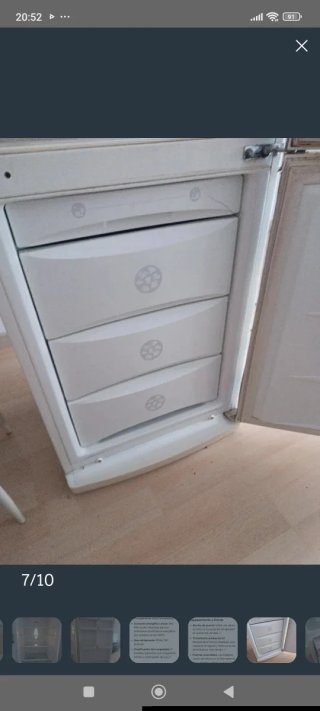 Nevera combi LG
