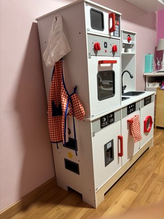 Cocinita de madera infantil DELUXE Lidl (Playtive)