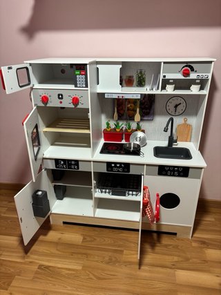 Cocinita de madera infantil DELUXE Lidl (Playtive)