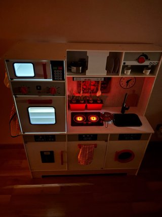 Cocinita de madera infantil DELUXE Lidl (Playtive)