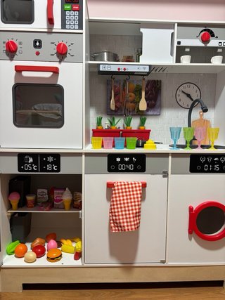 Cocinita de madera infantil DELUXE Lidl (Playtive)