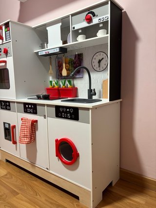 Cocinita de madera infantil DELUXE Lidl (Playtive)