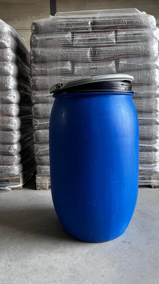 Bidón azul 150L