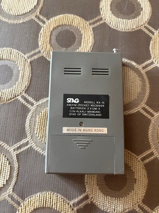 Radio de bolsillo STAG Modell RX-15