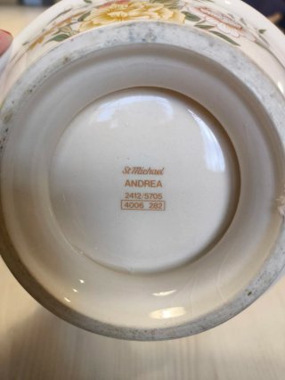 Cuenco vintage St Michael Andrea de Marks Spencer