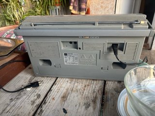 Radiocasete Toshiba RT-80S Vintage