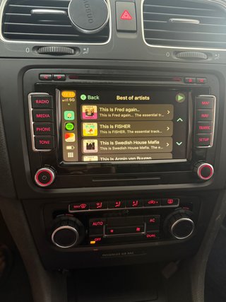Módulo CarPlay Android Auto RNS510