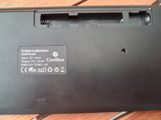 TECLADO INALAMBRICO COOLTOUCH+TOUCHPAD