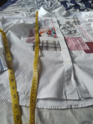 Camisa Desigual Mickey Mouse Patchwork