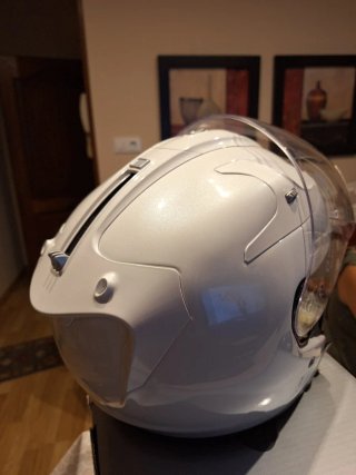 Casco Jet HJC Blanco talla L