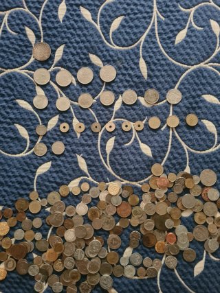 Lote de monedas antiguas españolas