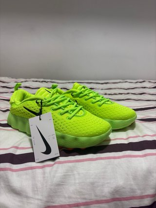 Zapatillas Nike Hombre Verde Naranja