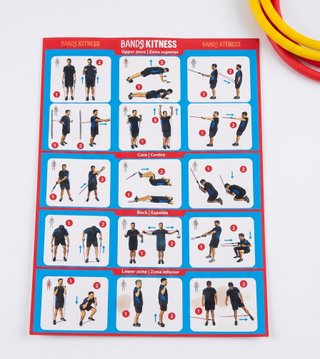 2x1 Kit  Bandas de Resistencia + Bandas planas