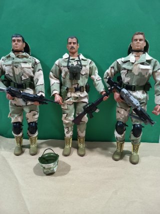 Lote 5 Figuras de Acción soldados Americanos 1/6