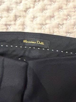 Pantalones pitillo negros mujer T.38