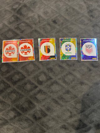 Escudos FIFA World Cup 2026 (4 unidades)