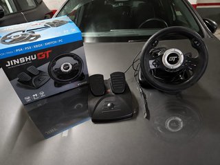 Volante Jinshu GT PS4/PS3/XBOX/Switch/PC