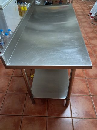 Mesa Acero Inoxidable Cocina Profesional