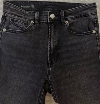 Jeans D78 tiro alto flare cropped