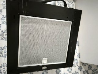 Campana Extractora Negra Franke 80cm