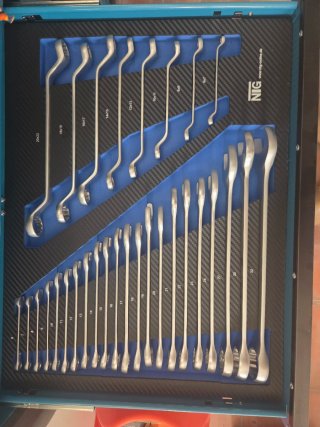 Banco herramientas NTG 457 piezas Con cerradura