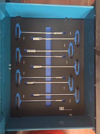 Banco herramientas NTG 457 piezas Con cerradura