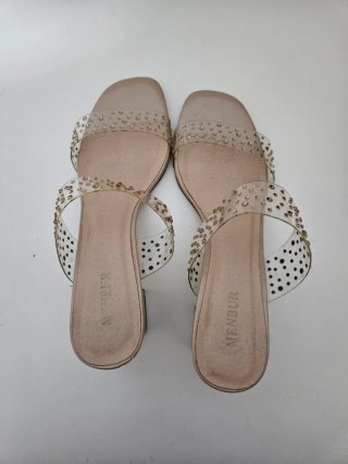 Sandalias fiesta T.41 Nude Menbur