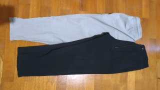 Pack 2 Pantalones Chino Negro y Gris