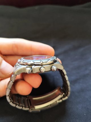 Reloj Lotus Titanium Cronógrafo Azul