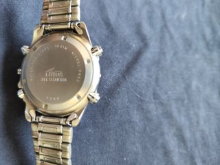 Reloj Lotus Titanium Cronógrafo Azul