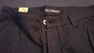 Pantalón Quiksilver Carpenter Talla 32 Negro