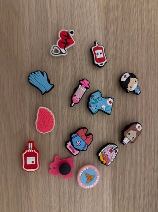 Pins Enfermera para Crocs