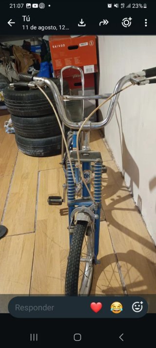 Bicicleta BH infantil antigua para restaurar