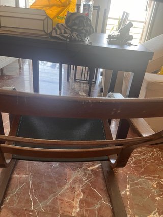 Estructura sillón madera Ikea