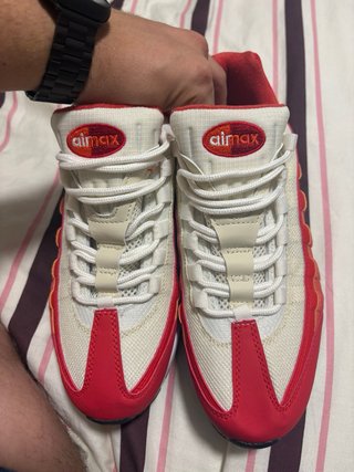 Nike Air Max 95 Edición Especial Beige/Rojo