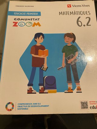 Matemàtiques 6, Educació Primària, Comunitat Va...