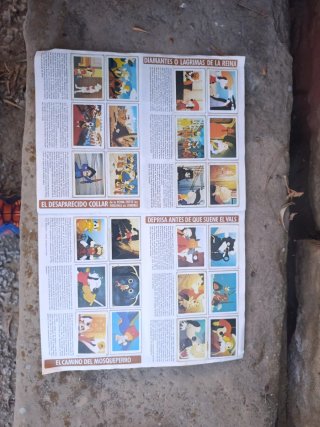 Álbum Cromos D'Artacan y Los Tres Mosqueperros