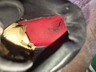Jordan Zapatillas Negras y Rojas