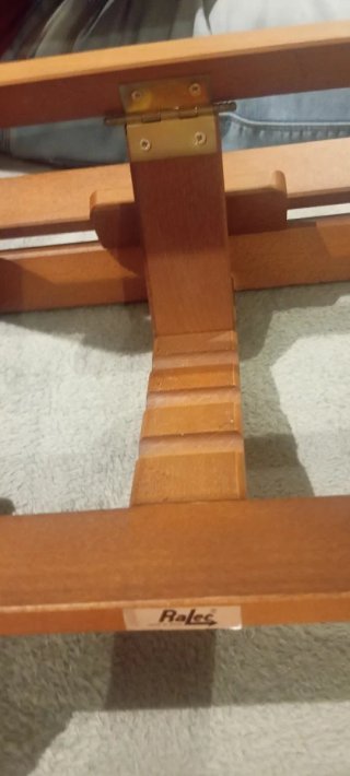 Atril de madera para mesa