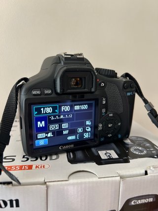 Canon EOS 550D Cámara + Accesorios