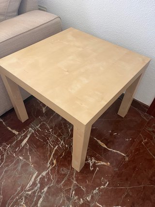 Mesita auxiliar madera Ikea